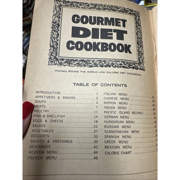 Gourmet Diet Cookbook Calorie Counter November 1974 - Picture 6 of 6